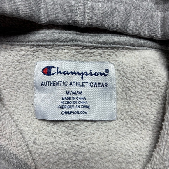 Champion Hoodie Womens Medium Hooded Sweatshirt Casual Outerwear Activewear Gym - Picture 2 of 5